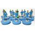 Subbuteo Andrew Table Soccer Coventry City 1974-78 on classic Hasbro bases